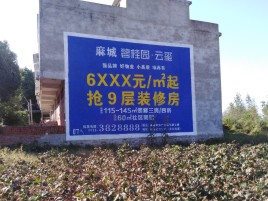 东兰墙体广告的好处