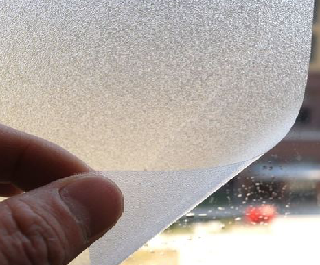 东兰玻璃门外面粘广告用什么材料好？